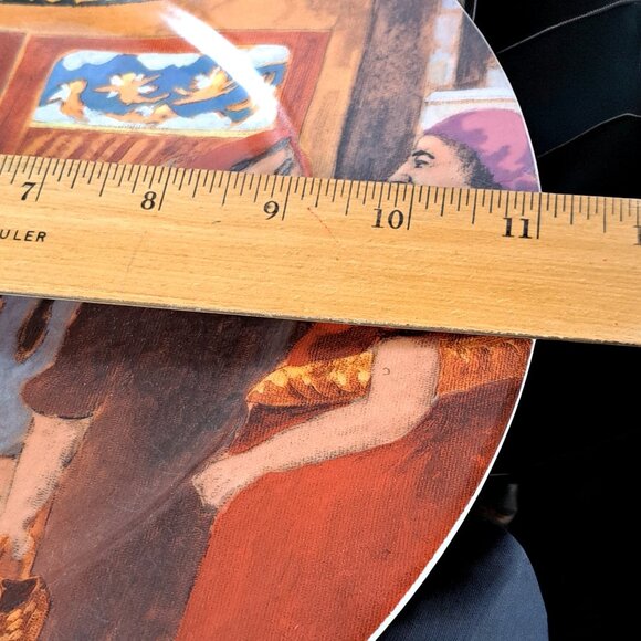 Guy Buffet Tuscan Storefronts Panetteria Porcelain Dinner Plate Made in Germany - Picture 8 of 9